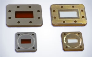 Ceramic microwave waveguide windows